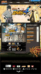 Mobile Screenshot of naruto.namcobandaigames.com